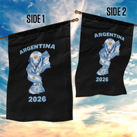 Proud Argentina Soccer 2026 Garden Flag World Football Fan Gift