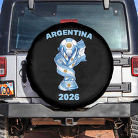 Proud Argentina Soccer 2026 Spare Tire Cover World Football Fan Gift