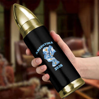 Proud Argentina Soccer 2026 Bullet Tumbler World Football Fan Gift