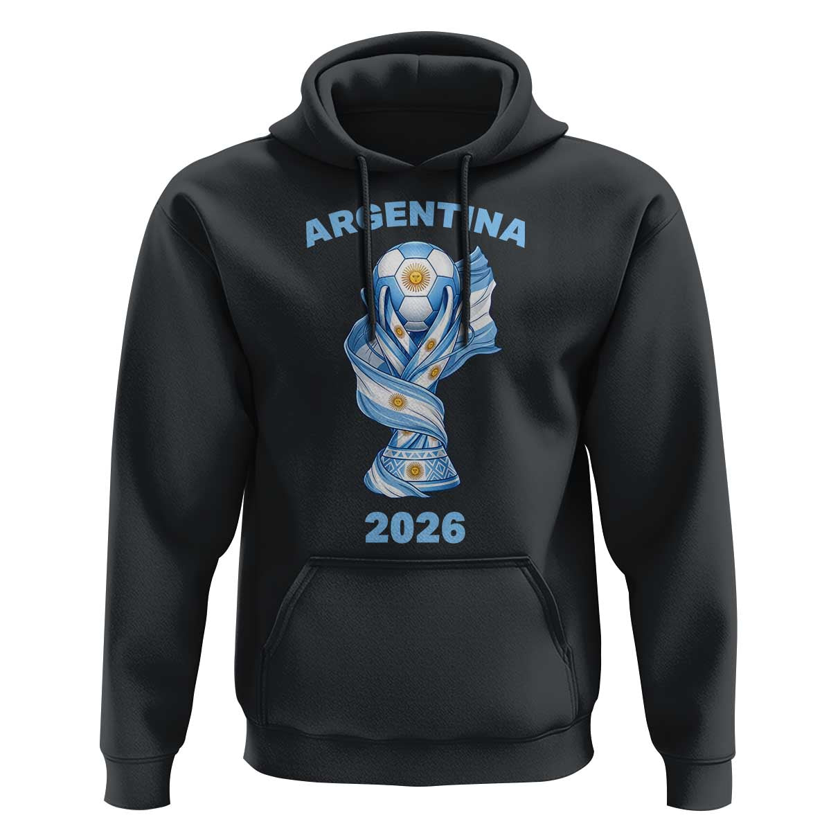 Proud Argentina Soccer 2026 Hoodie World Football Fan Gift