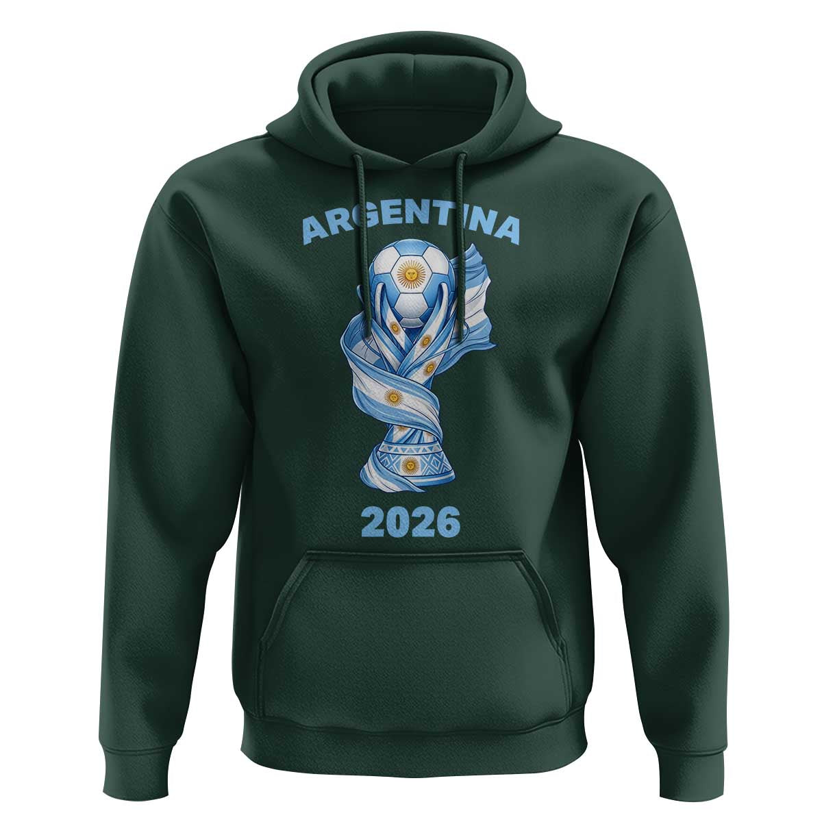 Proud Argentina Soccer 2026 Hoodie World Football Fan Gift