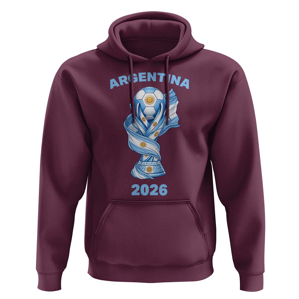 Proud Argentina Soccer 2026 Hoodie World Football Fan Gift