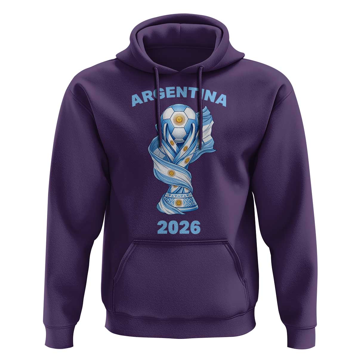 Proud Argentina Soccer 2026 Hoodie World Football Fan Gift
