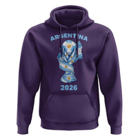 Proud Argentina Soccer 2026 Hoodie World Football Fan Gift
