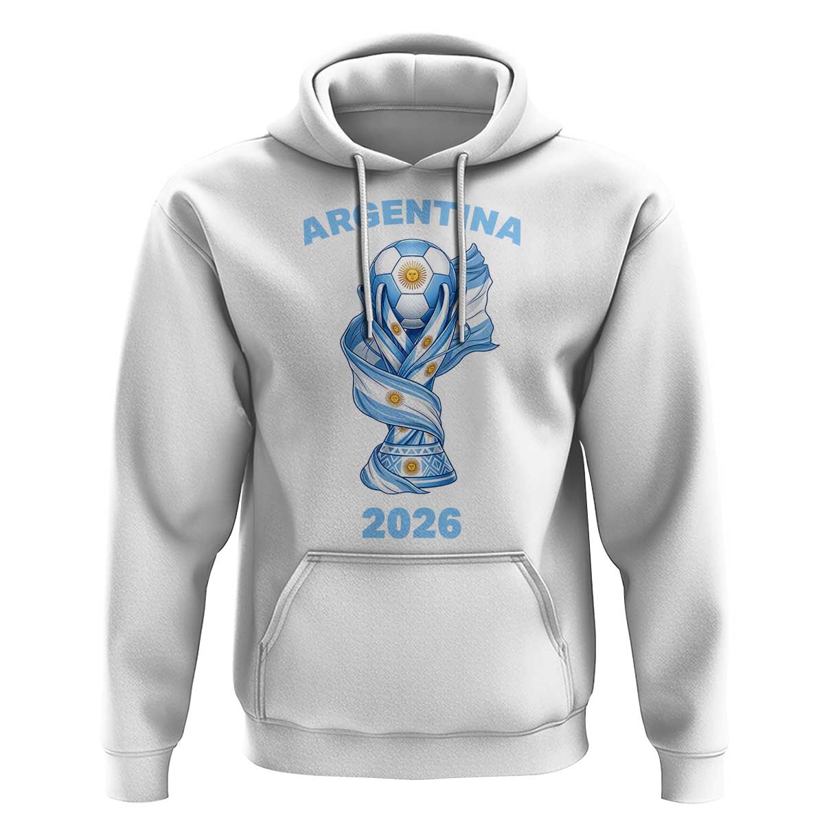 Proud Argentina Soccer 2026 Hoodie World Football Fan Gift