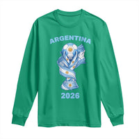 Proud Argentina Soccer 2026 Long Sleeve Shirt World Football Fan Gift