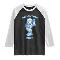 Proud Argentina Soccer 2026 Raglan Shirt World Football Fan Gift