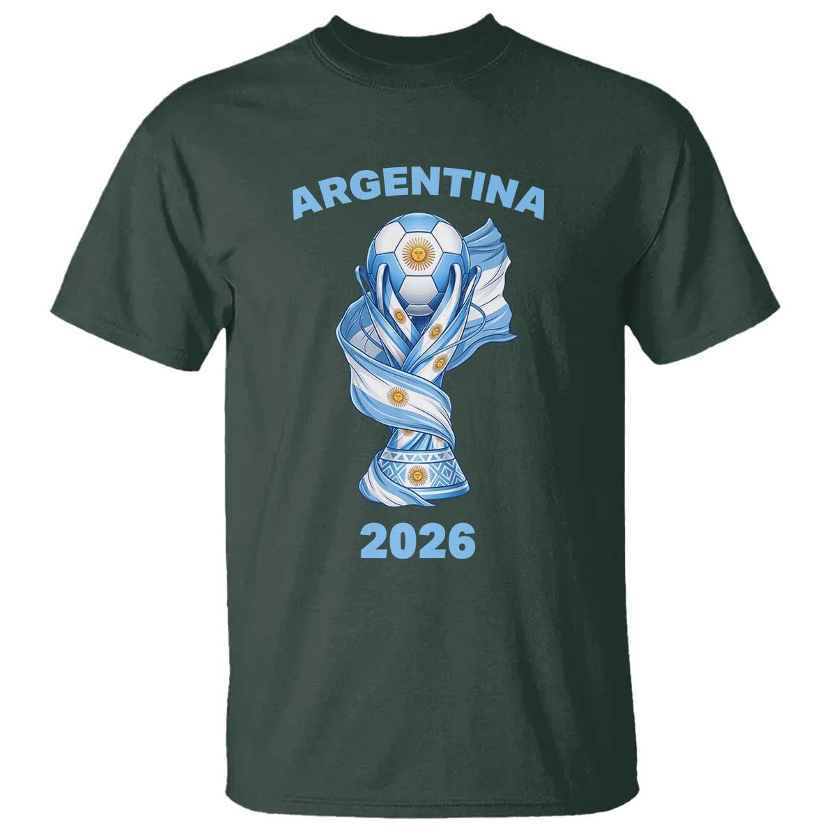 Proud Argentina Soccer 2026 T Shirt World Football Fan Gift