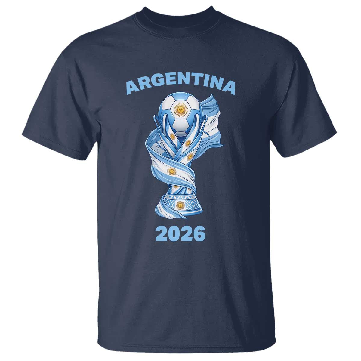 Proud Argentina Soccer 2026 T Shirt World Football Fan Gift