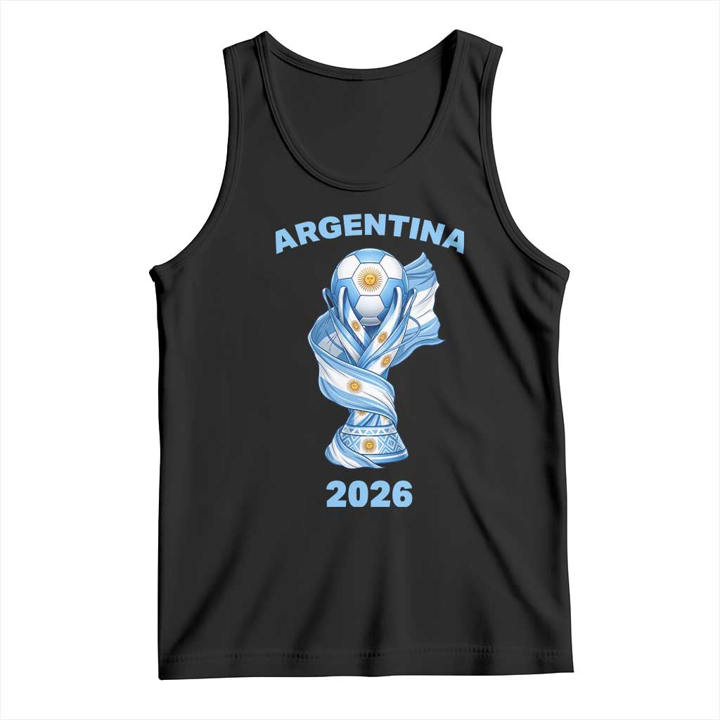 Proud Argentina Soccer 2026 Tank Top World Football Fan Gift