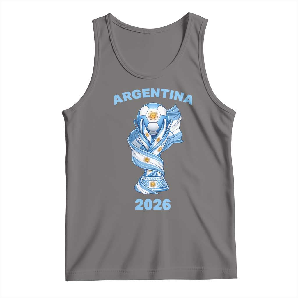 Proud Argentina Soccer 2026 Tank Top World Football Fan Gift