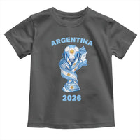 Proud Argentina Soccer 2026 Toddler T Shirt World Football Fan Gift