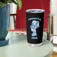 Proud Argentina Soccer 2026 Tumbler Cup World Football Fan Gift
