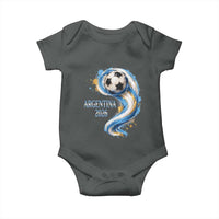 Argentina 2026 Soccer Fan Baby Onesie Proud Football Flag Supporter