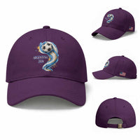 Argentina 2026 Soccer Fan Baseball Cap Proud Football Flag Supporter