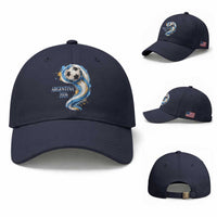 Argentina 2026 Soccer Fan Baseball Cap Proud Football Flag Supporter