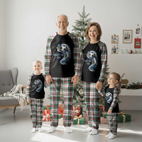 Argentina 2026 Soccer Fan Plaid Pajama Set Proud Football Flag Supporter