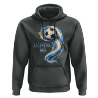 Argentina 2026 Soccer Fan Hoodie Proud Football Flag Supporter