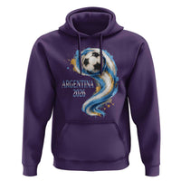 Argentina 2026 Soccer Fan Hoodie Proud Football Flag Supporter