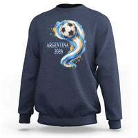 Argentina 2026 Soccer Fan Sweatshirt Proud Football Flag Supporter