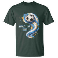Argentina 2026 Soccer Fan T Shirt Proud Football Flag Supporter