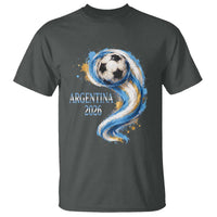 Argentina 2026 Soccer Fan T Shirt Proud Football Flag Supporter