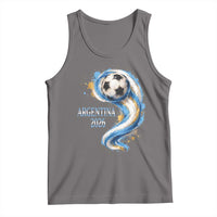 Argentina 2026 Soccer Fan Tank Top Proud Football Flag Supporter