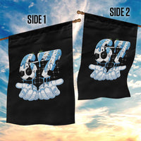 Funny Argentina Six Seven Football Meme Garden Flag Gen Alpha Soccer Fan