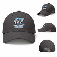 Funny Argentina Six Seven Football Meme Baseball Cap Gen Alpha Soccer Fan