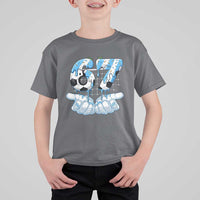 Funny Argentina Six Seven Football Meme T Shirt For Kid Gen Alpha Soccer Fan