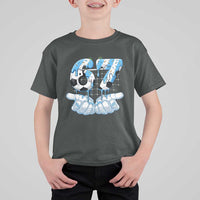 Funny Argentina Six Seven Football Meme T Shirt For Kid Gen Alpha Soccer Fan