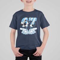Funny Argentina Six Seven Football Meme T Shirt For Kid Gen Alpha Soccer Fan
