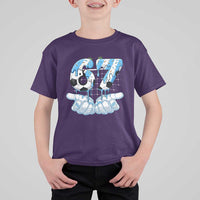 Funny Argentina Six Seven Football Meme T Shirt For Kid Gen Alpha Soccer Fan