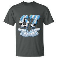 Funny Argentina Six Seven Football Meme T Shirt Gen Alpha Soccer Fan
