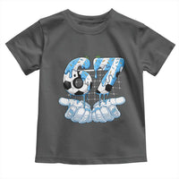 Funny Argentina Six Seven Football Meme Toddler T Shirt Gen Alpha Soccer Fan