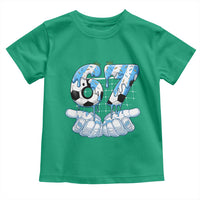 Funny Argentina Six Seven Football Meme Toddler T Shirt Gen Alpha Soccer Fan