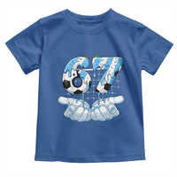 Funny Argentina Six Seven Football Meme Toddler T Shirt Gen Alpha Soccer Fan