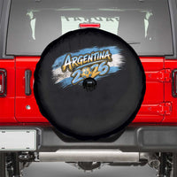 Vintage Argentina Soccer Pride 2026 Graphic Spare Tire Cover