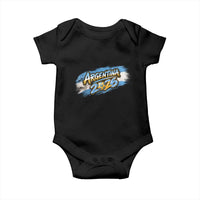 Vintage Argentina Soccer Pride 2026 Graphic Baby Onesie