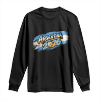 Vintage Argentina Soccer Pride 2026 Graphic Long Sleeve Shirt