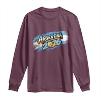 Vintage Argentina Soccer Pride 2026 Graphic Long Sleeve Shirt