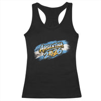 Vintage Argentina Soccer Pride 2026 Graphic Racerback Tank Top