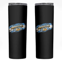 Vintage Argentina Soccer Pride 2026 Graphic Skinny Tumbler
