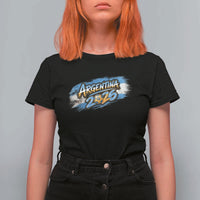 Vintage Argentina Soccer Pride 2026 Graphic T Shirt For Women