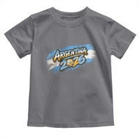 Vintage Argentina Soccer Pride 2026 Graphic Toddler T Shirt