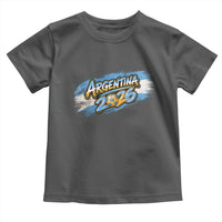 Vintage Argentina Soccer Pride 2026 Graphic Toddler T Shirt