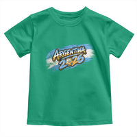Vintage Argentina Soccer Pride 2026 Graphic Toddler T Shirt
