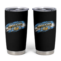 Vintage Argentina Soccer Pride 2026 Graphic Tumbler Cup