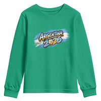 Vintage Argentina Soccer Pride 2026 Graphic Youth Sweatshirt