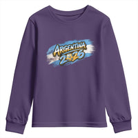 Vintage Argentina Soccer Pride 2026 Graphic Youth Sweatshirt